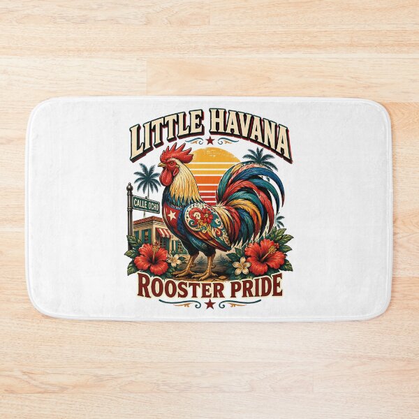 Item preview, Vibrant Rooster Pride In Little Havana Miami Calle 8 designed and sold by AnnabelleDodge.