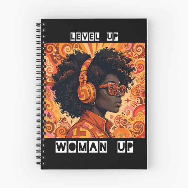 Item preview, Level Up Woman Up designed and sold by Tee-Time Merch.