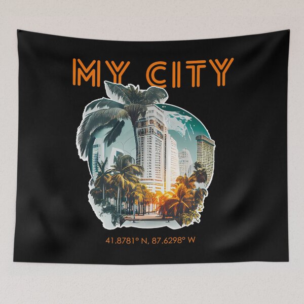 Item preview, My City Miami Graphic Design designed and sold by AnnabelleDodge.