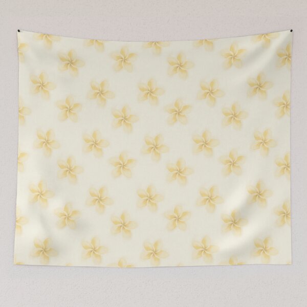 Item preview, Yellow Plumeria Floral Pattern designed and sold by EJs .