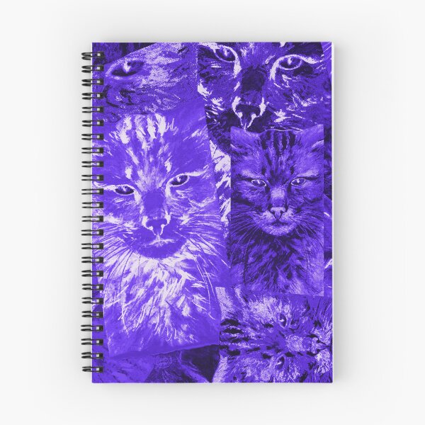 Item preview, Mystic Neon Purple Cat Abstract Graphic Illustration designed and sold by Lukyanovart.