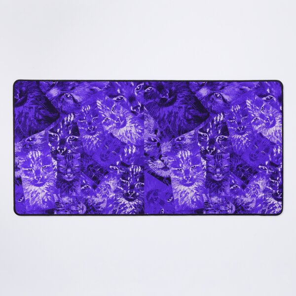 Item preview, Mystic Neon Purple Cat Abstract Graphic Illustration designed and sold by Lukyanovart.