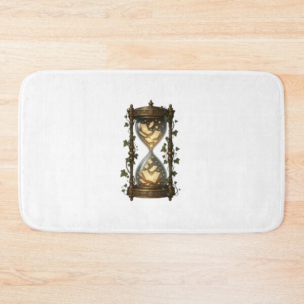Item preview, Magical Hourglass Floating Book Pages Dark Academia Sticker designed and sold by NEL-BOX.
