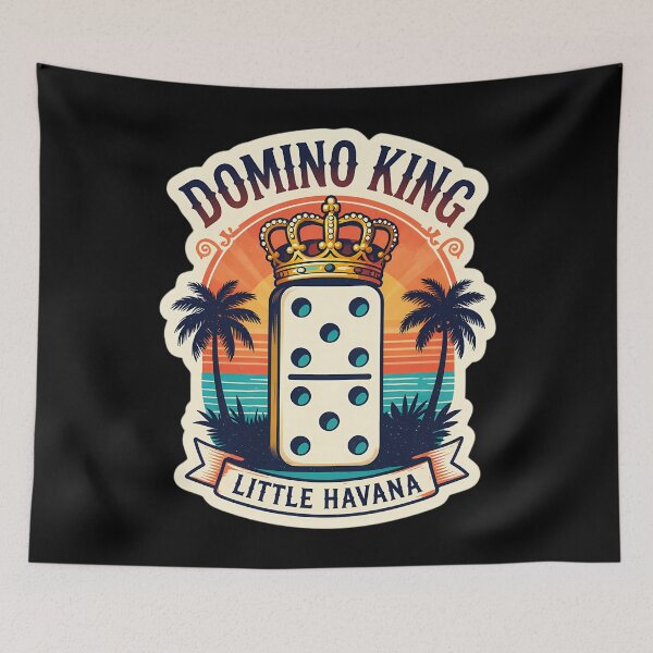 Item preview, Domino King Little Havana Miami designed and sold by AnnabelleDodge.