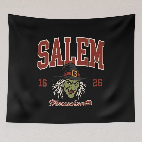 Item preview, Salem 1692 Massachusetts Witch Halloween Art designed and sold by Krasnovaovaova.