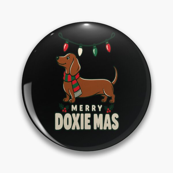 Item preview, Dachshund Christmas Merry Doxie Wiener Dog Holiday designed and sold by Ridaelb.