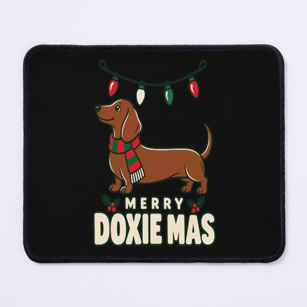Item preview, Dachshund Christmas Merry Doxie Wiener Dog Holiday designed and sold by Ridaelb.
