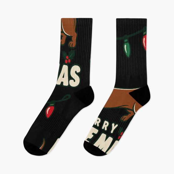 Item preview, Dachshund Christmas Merry Doxie Wiener Dog Holiday designed and sold by Ridaelb.