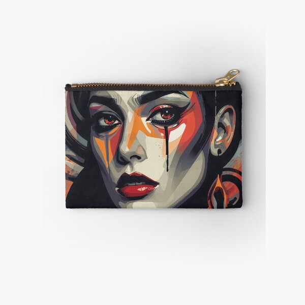 Item preview, Urban Gothic Woman Portrait Graphic Pop Art designed and sold by ERODED SELF.