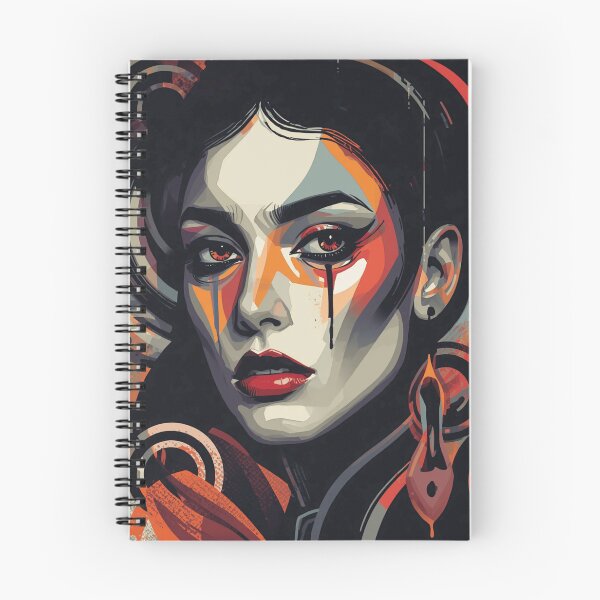 Item preview, Urban Gothic Woman Portrait Graphic Pop Art designed and sold by ERODED SELF.