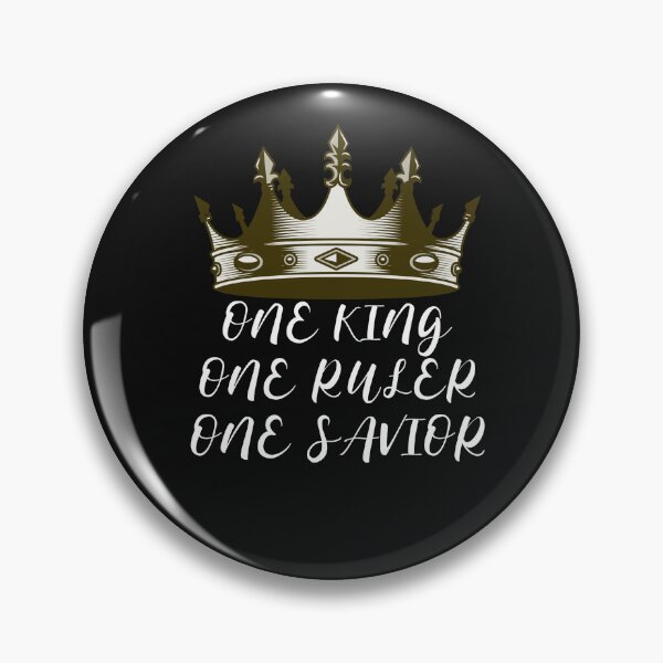 Item preview, ONE KING, ONE RULER, ONE SAVIOR CHRISTIAN APPAREL designed and sold by VFamdesigns.