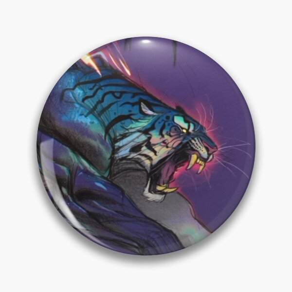 Item preview, Shadow Tiger Pouncing in the Night (V3) designed and sold by SabaMirzique.