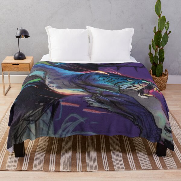 Item preview, Shadow Tiger Pouncing in the Night (V3) designed and sold by SabaMirzique.