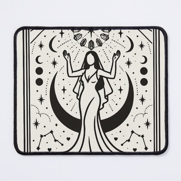 Item preview, Witchy Bachelorette Tarot, The Bride & The Coven Celestial Art designed and sold by AmiGraph.