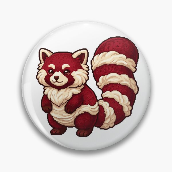 Item preview, Red Velvet Cake Red Panda Familiar designed and sold by PixelBrujeria.