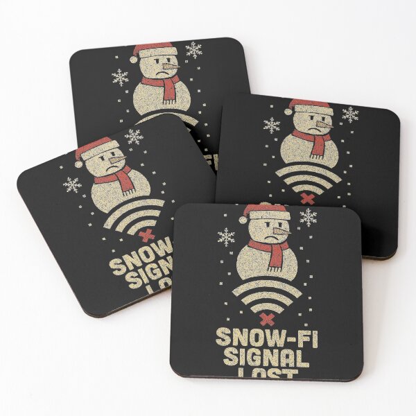 Item preview, Funny Snowman Snow Fi Signal Lost Humor designed and sold by marry treasures.