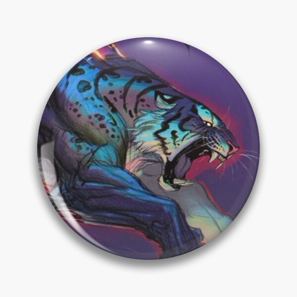 Item preview, Shadow Tiger Pouncing in the Night (V2) designed and sold by SabaMirzique.