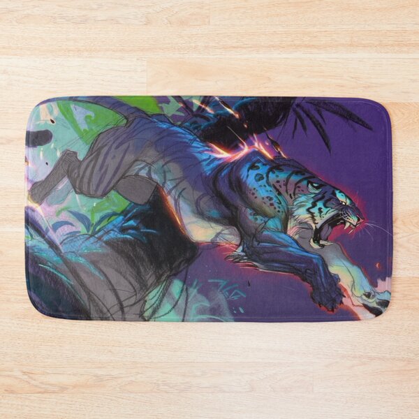 Item preview, Shadow Tiger Pouncing in the Night (V2) designed and sold by SabaMirzique.