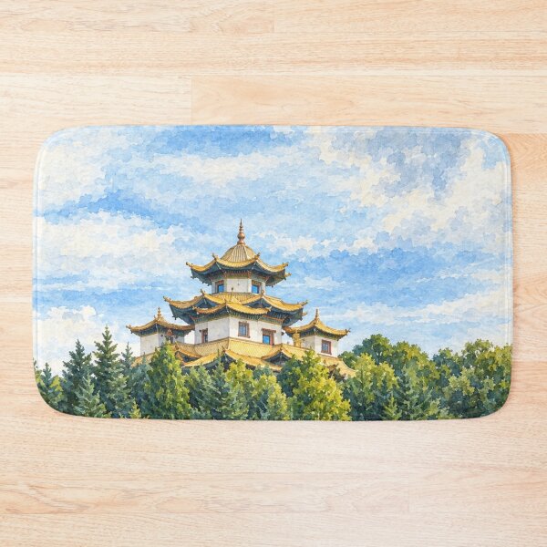 Item preview, Buddhist Temple designed and sold by Carol-arts-.