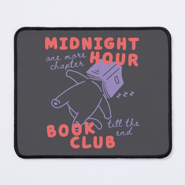 Item preview, Cute Cat Reading, Midnight Hour Book Club, Love Cats and Books, One More Chapter, Bookish designed and sold by Forevermore.