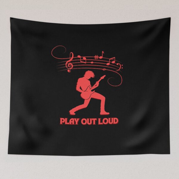 Item preview, Musician Playing Guitar designed and sold by InarisArt.