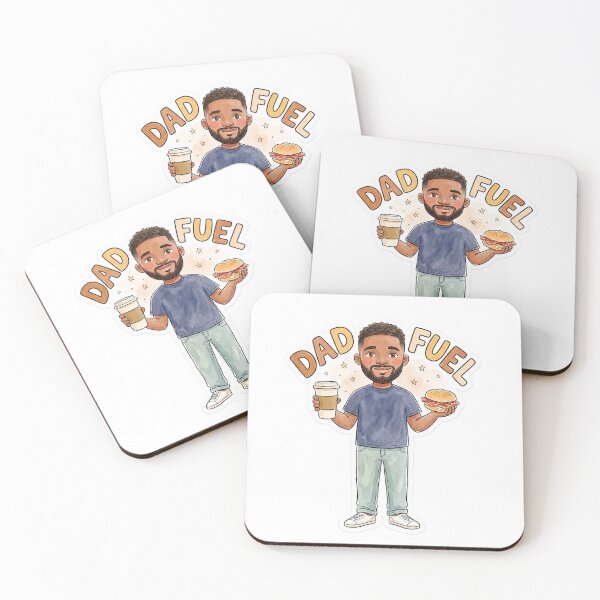 Item preview, Coffee & Bacon Dad Humor Illustration designed and sold by tonyartprints.