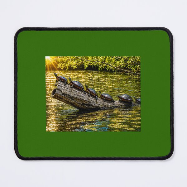 Item preview, Turtles Sunbathing  designed and sold by Vermont Gifts and Art.