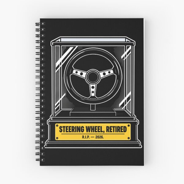 Item preview, Steering Wheel Retired Funny Self Driving Car Design designed and sold by Kenzie & Co.