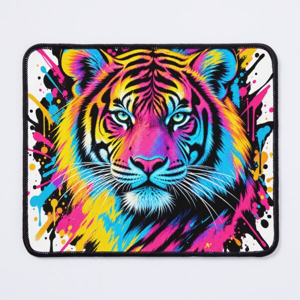 Item preview, Neon Pop Art Tiger designed and sold by Mystic Wild Studio.