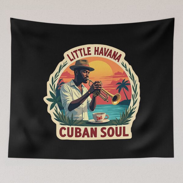 Item preview, Miami Little Havana Cuban Jazz Coffee designed and sold by AnnabelleDodge.