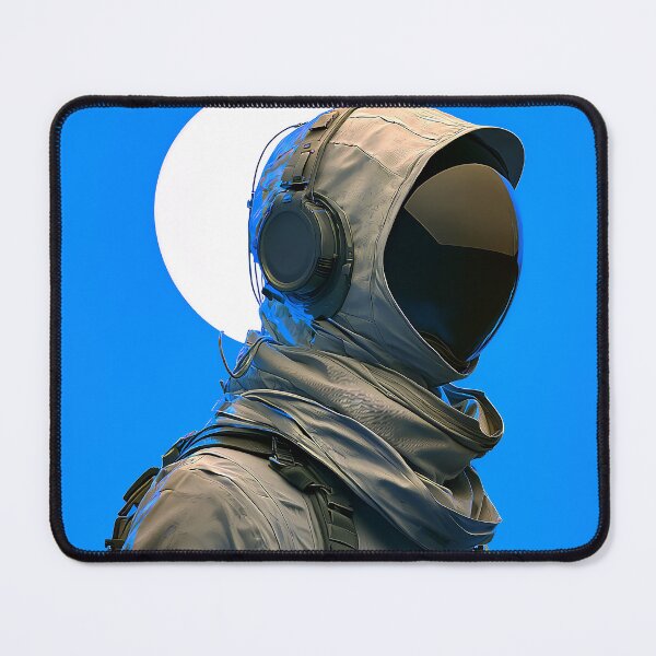 Item preview, Alien Astronaut Under Crescent Moon designed and sold by DEC02.