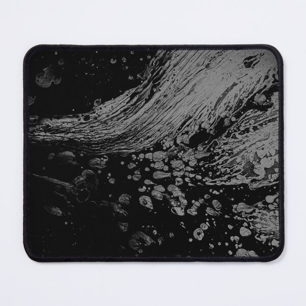 Item preview, Abstract Black and White Liquid Texture designed and sold by Dropevinicius.