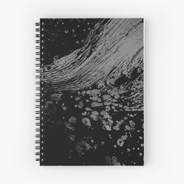 Item preview, Abstract Black and White Liquid Texture designed and sold by Dropevinicius.