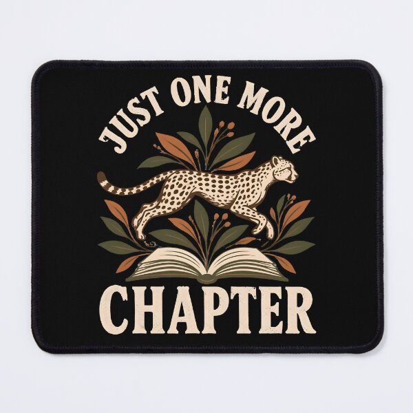 Item preview, Just One More Chapter Minimalist Cheetah Botanical Book Gifts designed and sold by LeSoniPapaPrint.