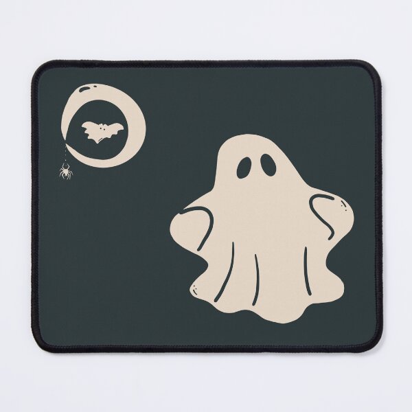 Item preview,  Vintage Ghost decal with bats, moon, spider. Celebrate the spooky Season in style! designed and sold by Kallimon.
