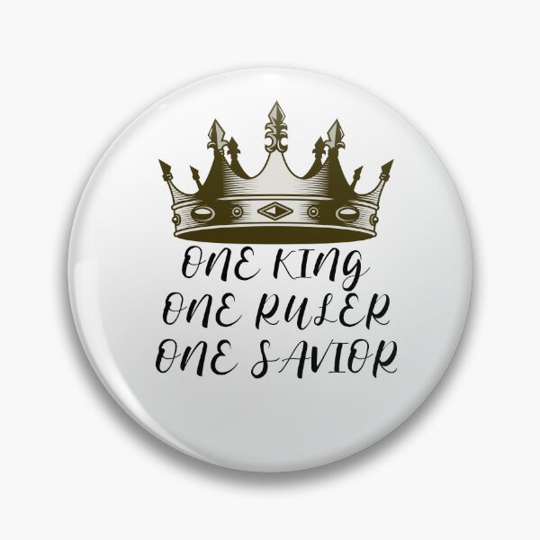 Item preview, ONE KING, ONE RULER, ONE SAVIOR CHRISTIAN APPAREL designed and sold by VFamdesigns.