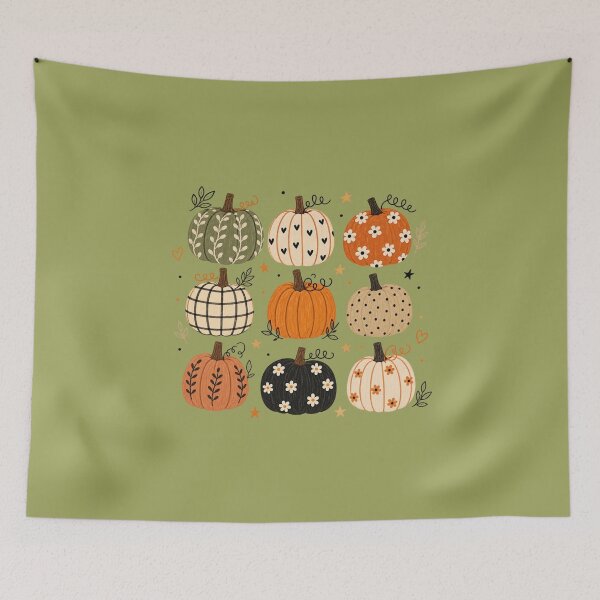 Item preview, Cute Fall Boho Pumpkin   designed and sold by NaniLoom.