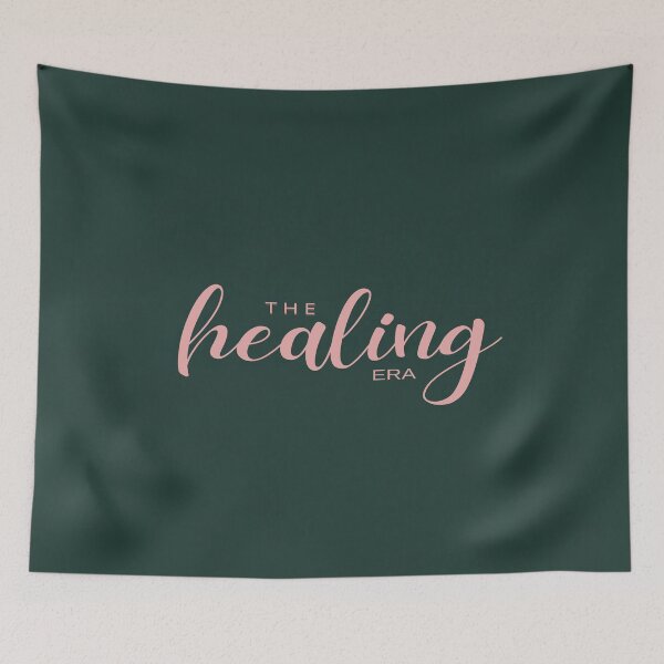 Item preview, The Healing Era – Typographic Wordmark Wellbeing designed and sold by Kokorolab.