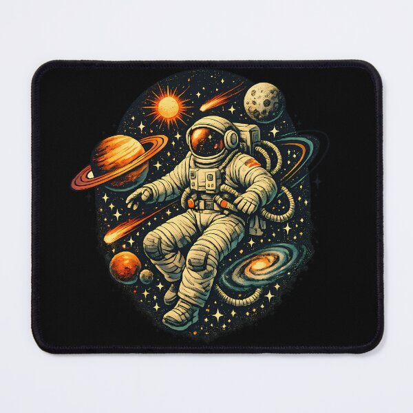Item preview, Vintage astronaut floating in space designed and sold by Daily Quirk.