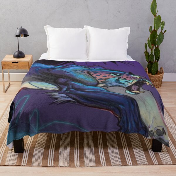 Item preview, Shadow Tiger Pouncing in the Night (V4) designed and sold by SabaMirzique.