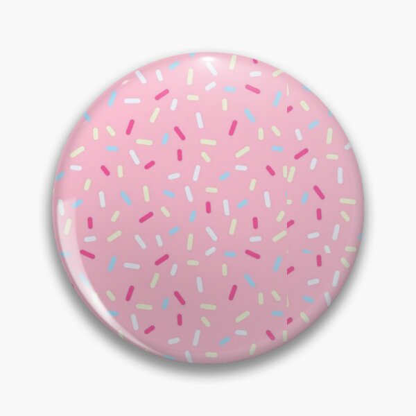 Item preview, Sweet Pink Donut Sprinkles Pattern designed and sold by Cleairydelulu.