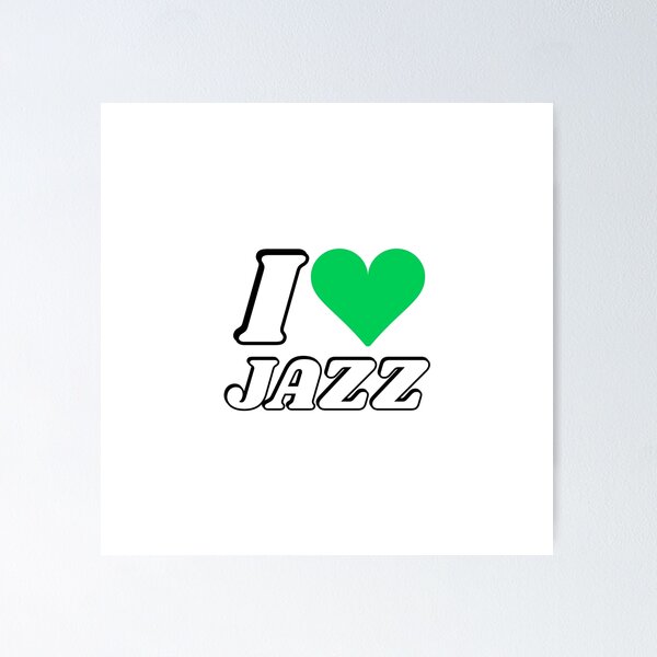 Item preview, I love jazz music designed and sold by Inspirationmotivation.