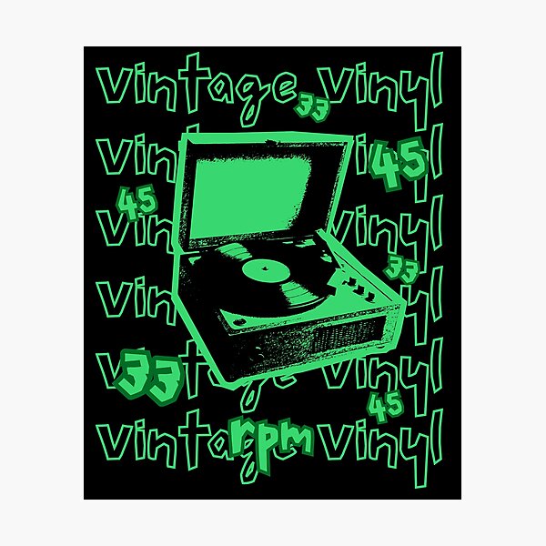 Artikelvorschau, Vintage Vinyl entworfen und verkauft von joztees.