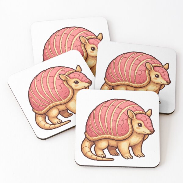 Item preview, Strawberry Concha Armadillo Familiar designed and sold by PixelBrujeria.