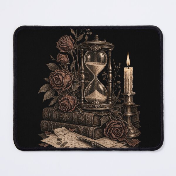 Item preview, Hourglass and Dried Roses designed and sold by BiaSMartins.