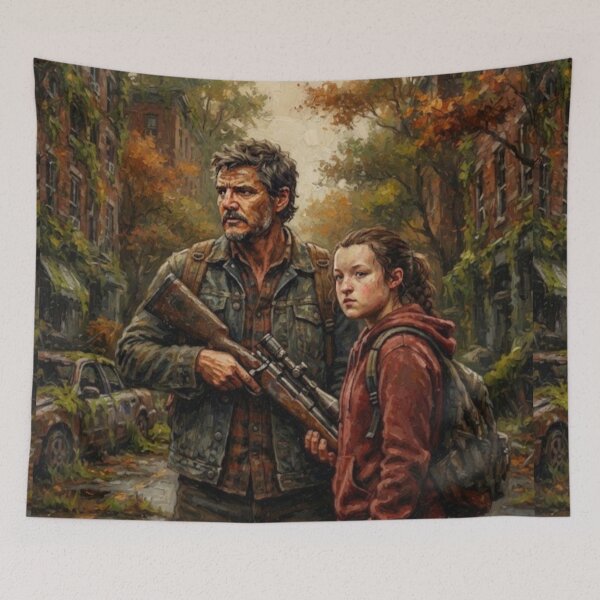 Item preview, The Last of Us Fine Art Tribute designed and sold by Art's Diner.