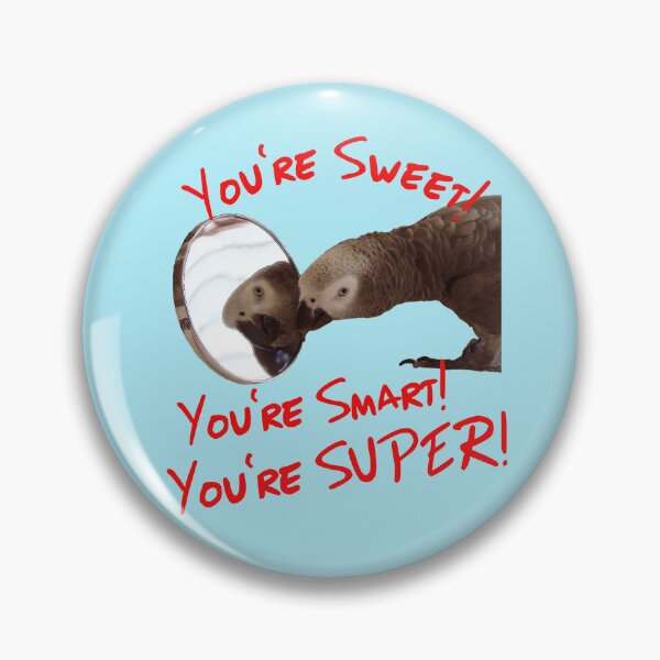 Item preview, Daily Affirmations - African Grey Parrot designed and sold by einsteinparrot.