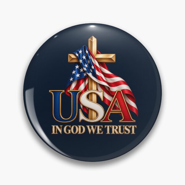 Item preview, USA In God We Trust – Patriotic Christian Faith Design designed and sold by HO•Designs.