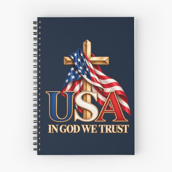 Item preview, USA In God We Trust – Patriotic Christian Faith Design designed and sold by HO•Designs.