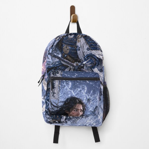 Item preview, Dark Samurai Women Charging Through a Blizzard designed and sold by MouradStudio.